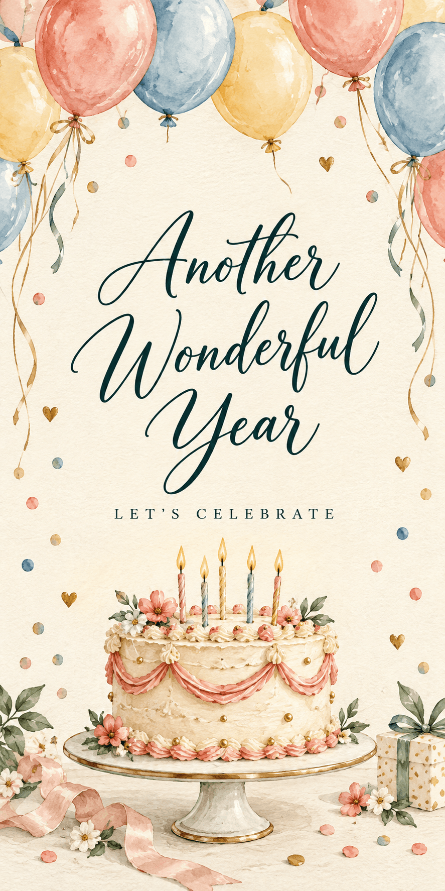 Birthday invitations style inspiration; availability confirmed by the studio