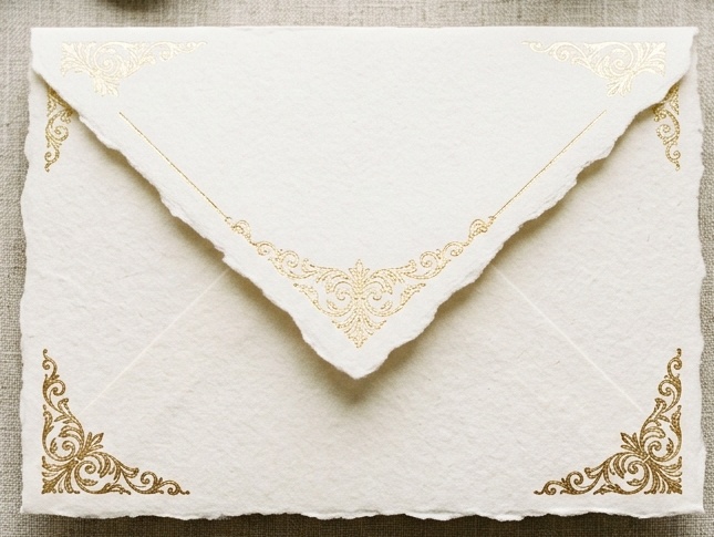 The Celestial Garden invitation sample